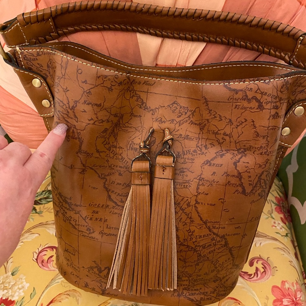 Patricia Nash Torresino Map Bag